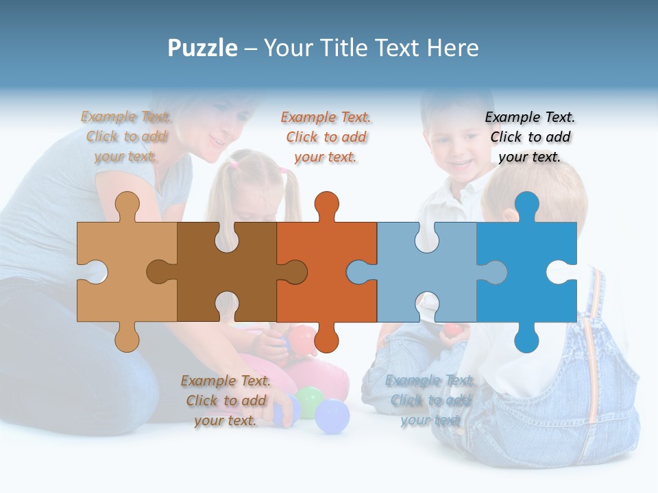 Toy Construction Kid PowerPoint Template