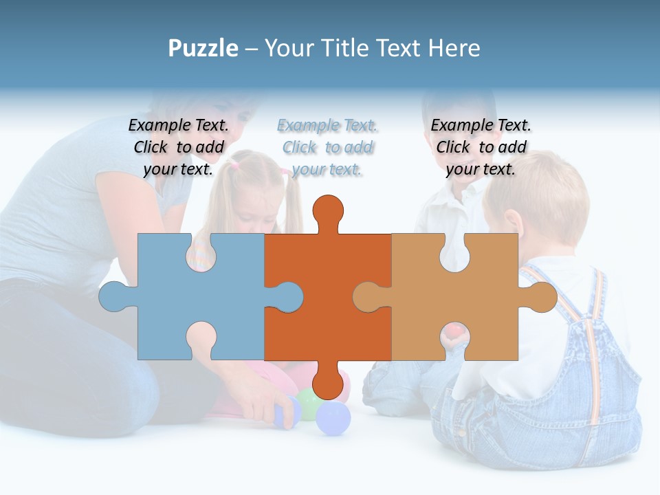 Toy Construction Kid PowerPoint Template