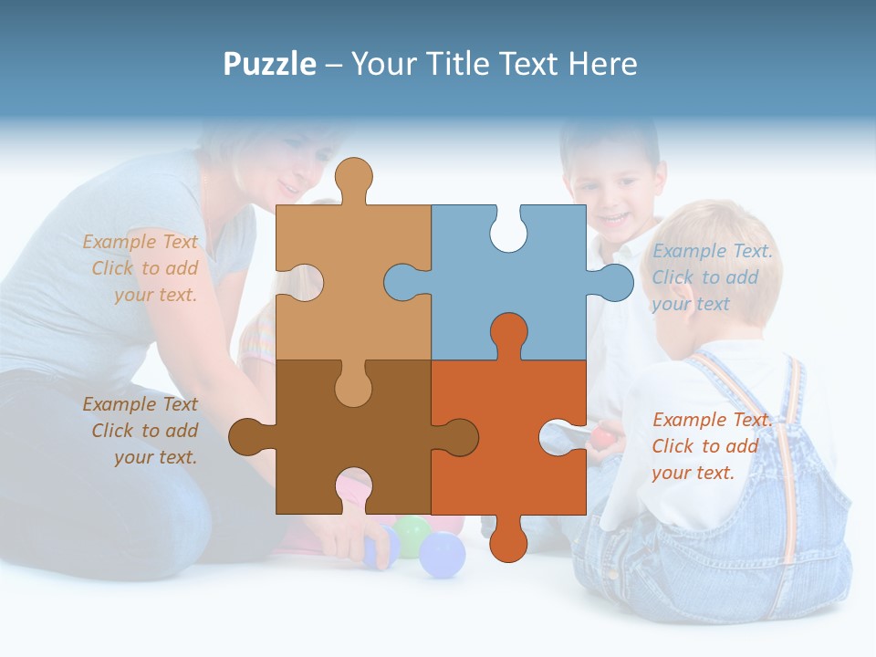 Toy Construction Kid PowerPoint Template