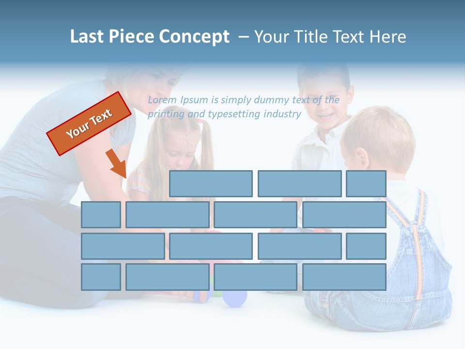 Toy Construction Kid PowerPoint Template