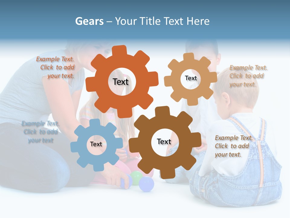 Toy Construction Kid PowerPoint Template