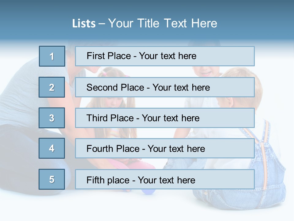 Toy Construction Kid PowerPoint Template