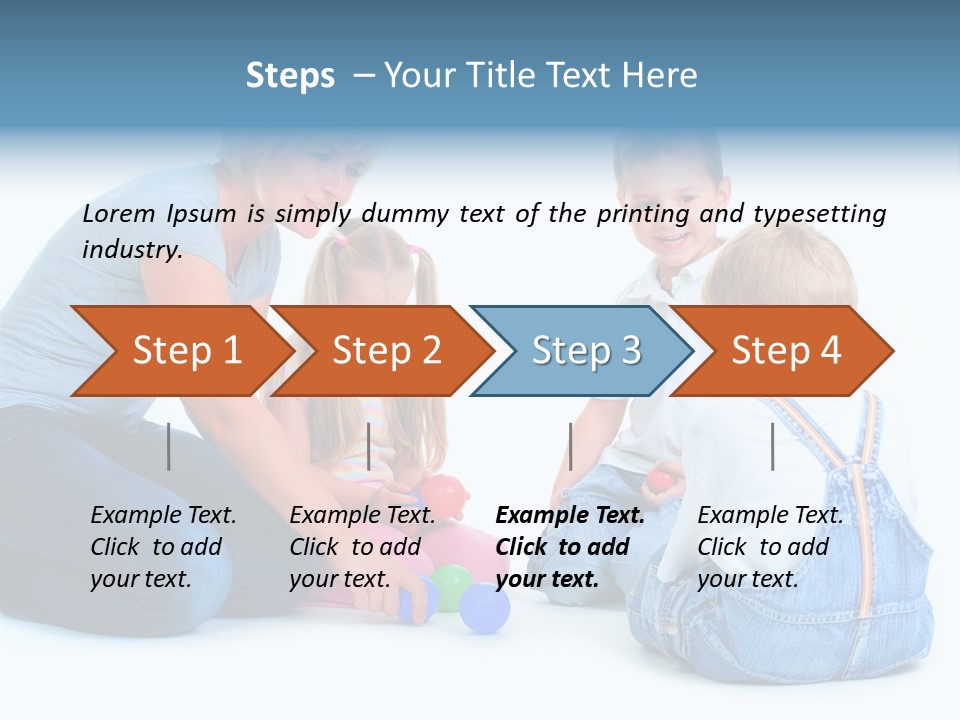 Toy Construction Kid PowerPoint Template
