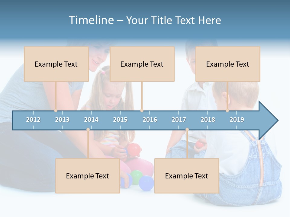 Toy Construction Kid PowerPoint Template