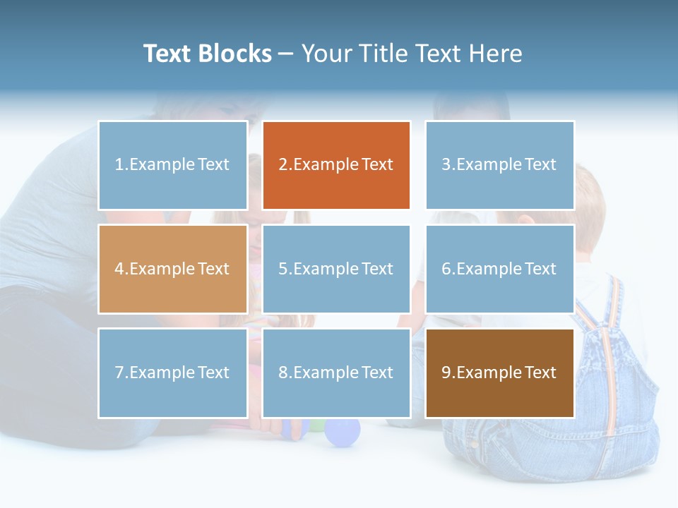 Toy Construction Kid PowerPoint Template