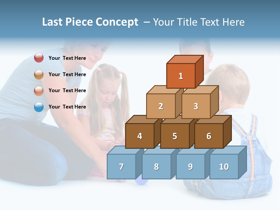 Toy Construction Kid PowerPoint Template