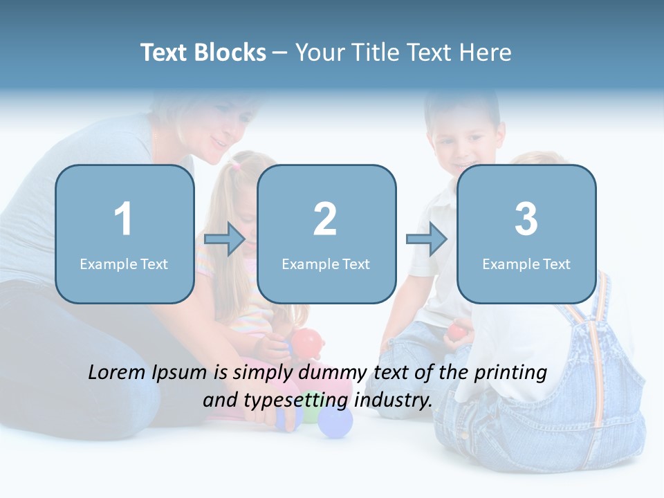 Toy Construction Kid PowerPoint Template