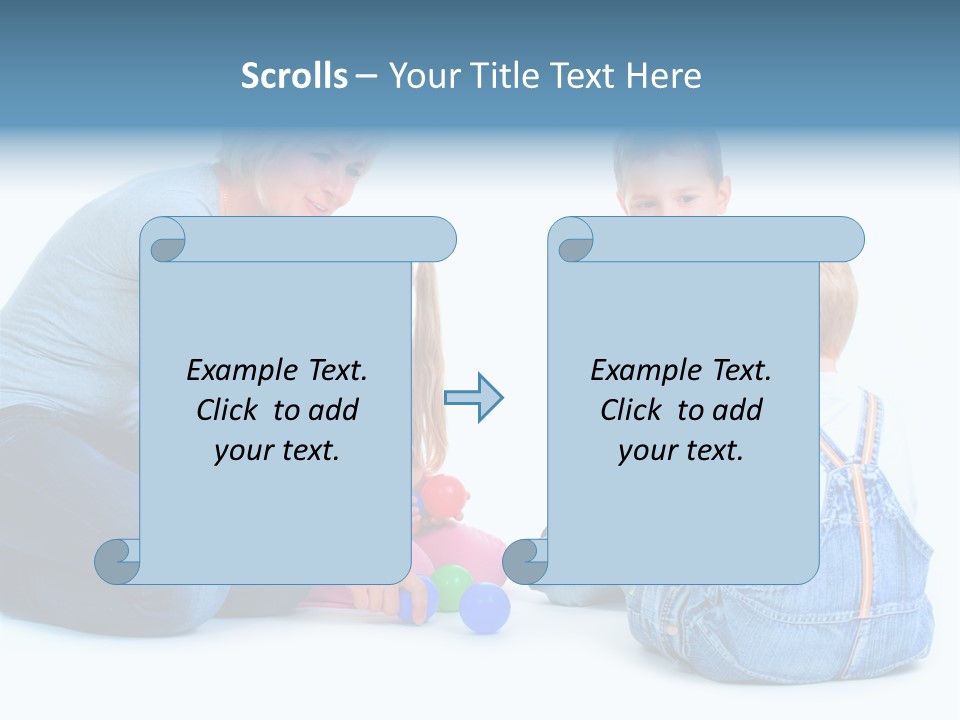 Toy Construction Kid PowerPoint Template