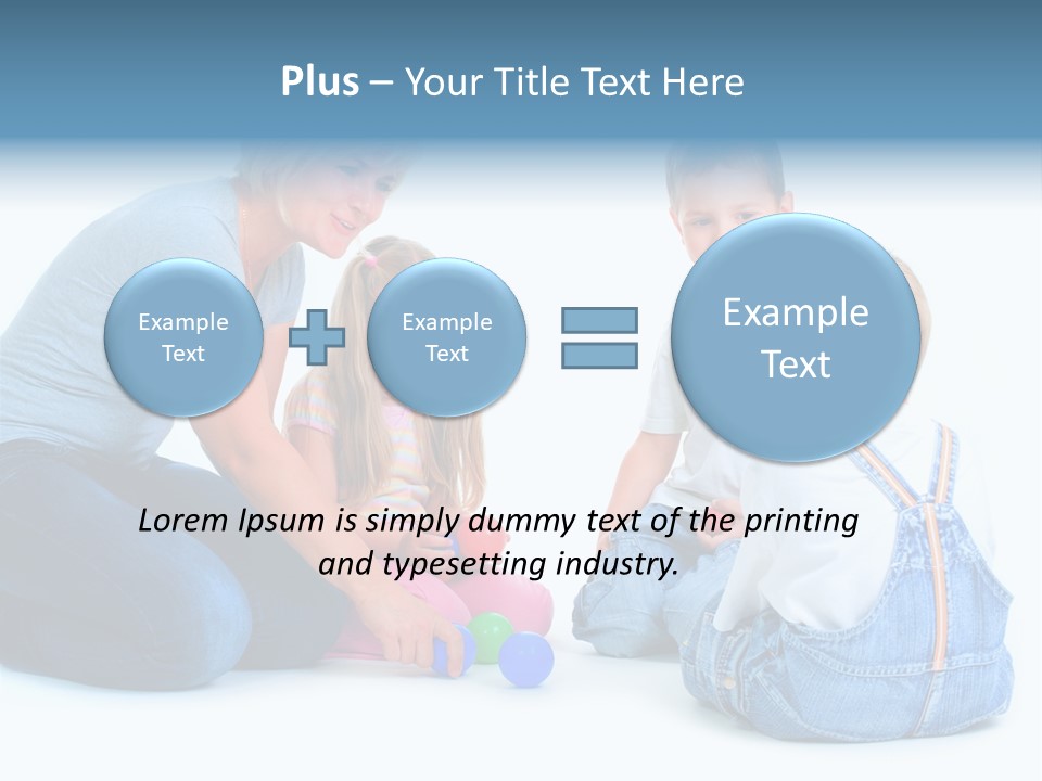 Toy Construction Kid PowerPoint Template