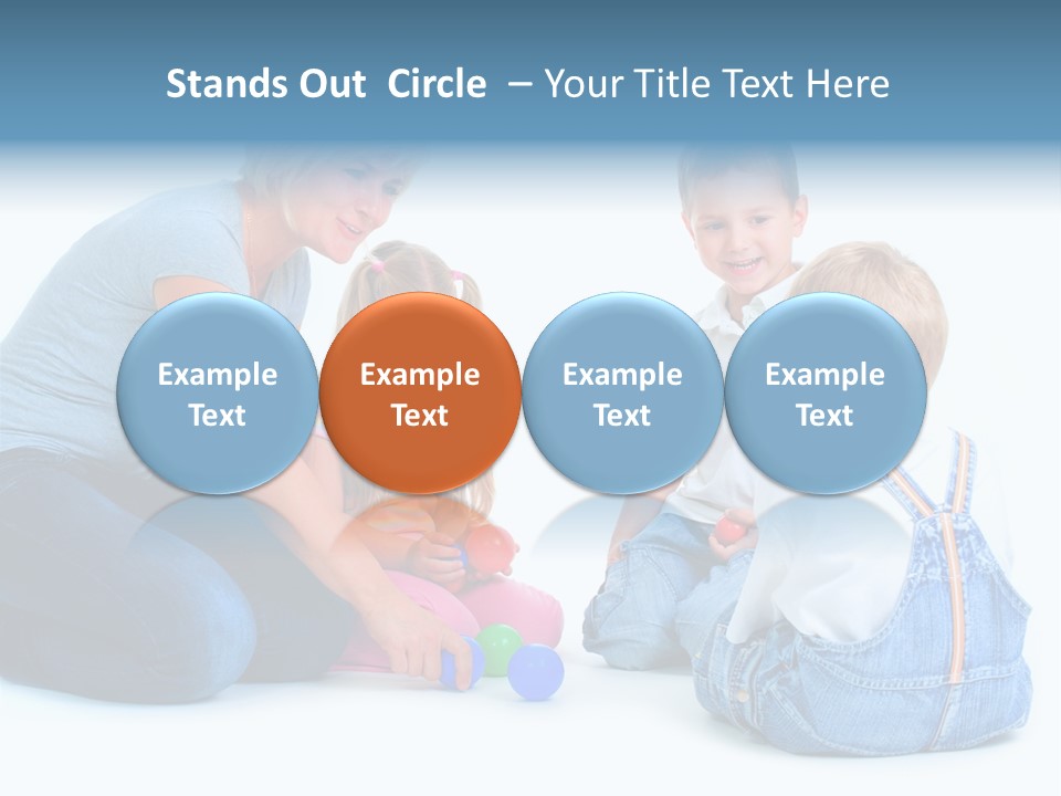 Toy Construction Kid PowerPoint Template