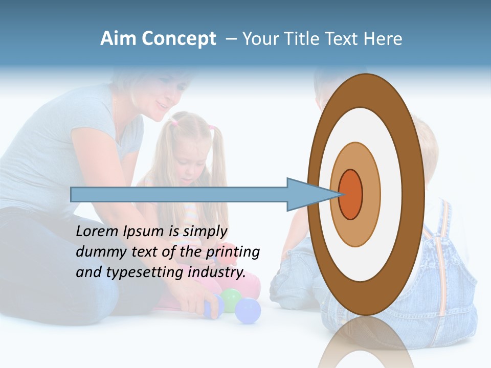 Toy Construction Kid PowerPoint Template