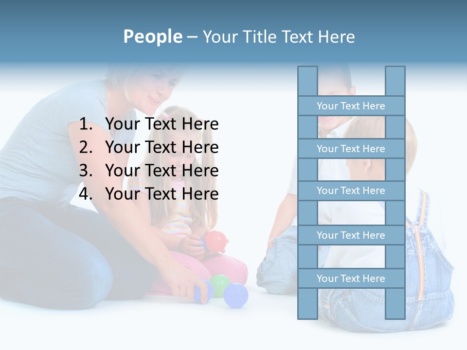 Toy Construction Kid PowerPoint Template