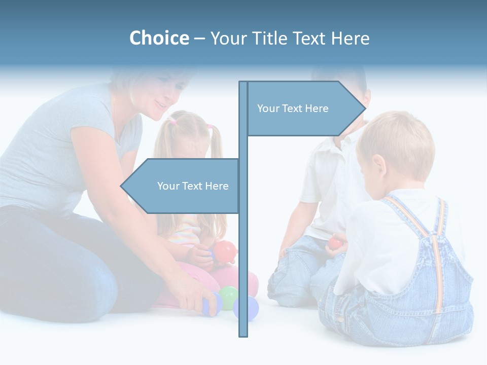 Toy Construction Kid PowerPoint Template