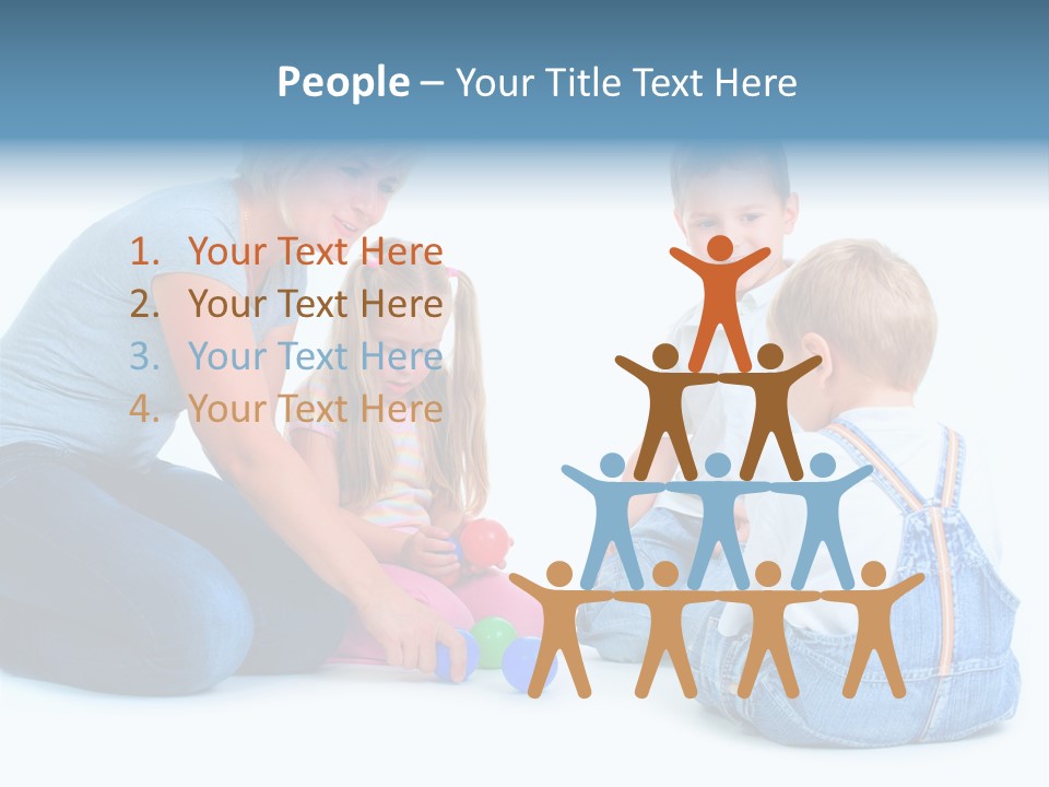 Toy Construction Kid PowerPoint Template