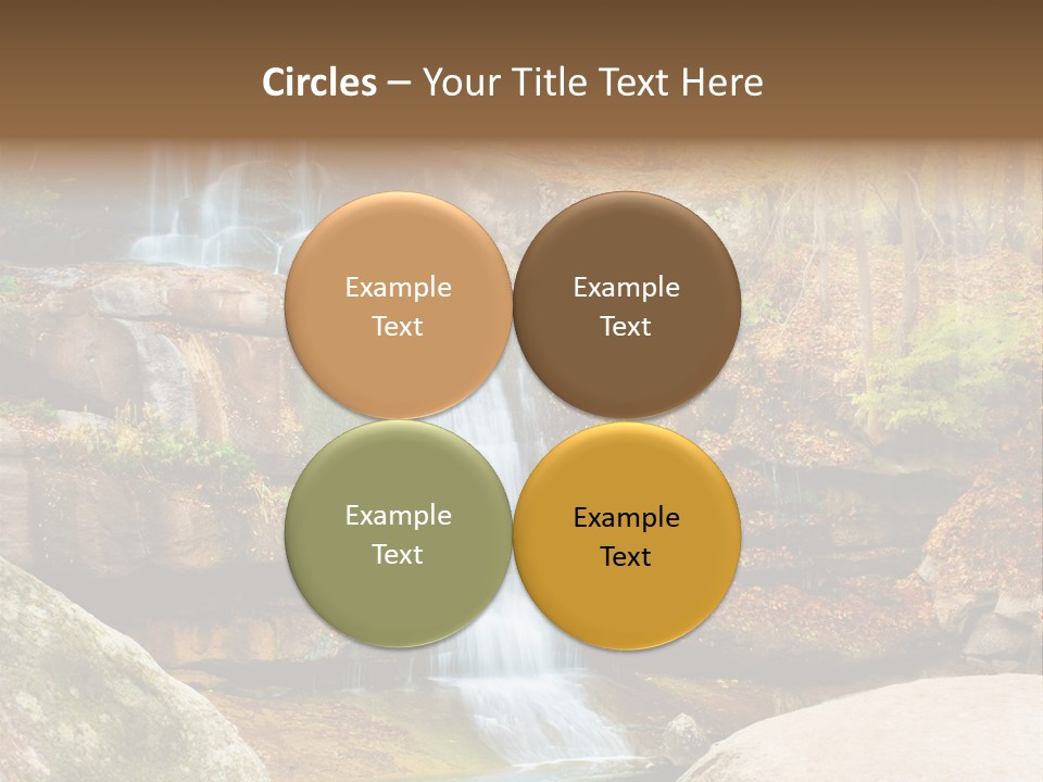 Yellow Pond Ukrainian PowerPoint Template