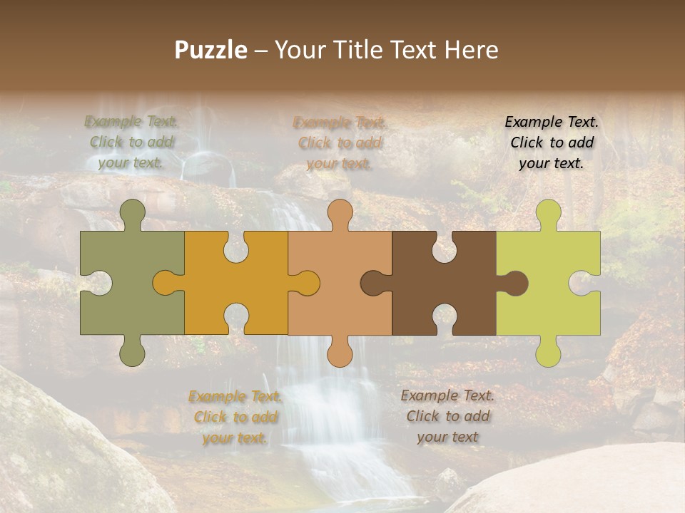 Yellow Pond Ukrainian PowerPoint Template