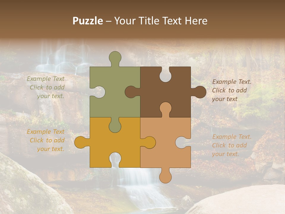 Yellow Pond Ukrainian PowerPoint Template