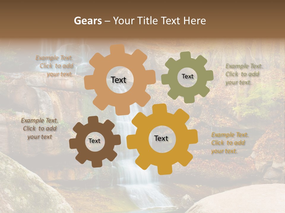 Yellow Pond Ukrainian PowerPoint Template