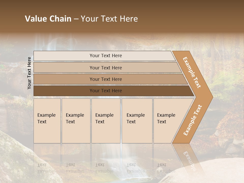 Yellow Pond Ukrainian PowerPoint Template