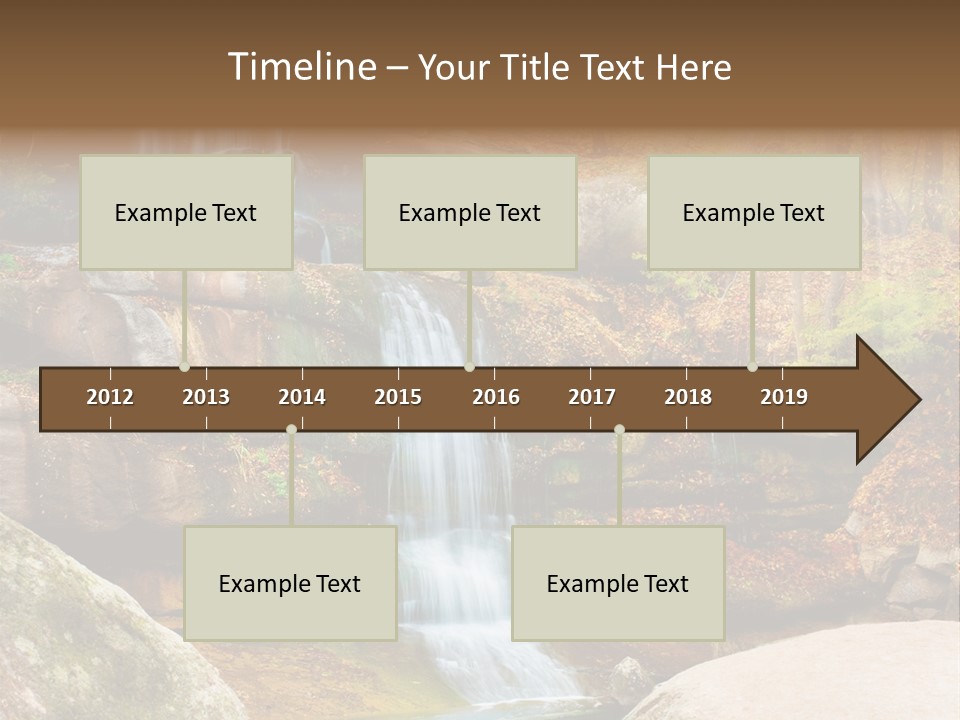 Yellow Pond Ukrainian PowerPoint Template
