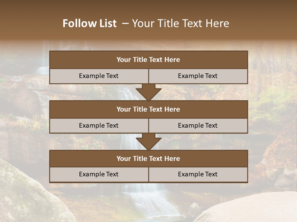 Yellow Pond Ukrainian PowerPoint Template