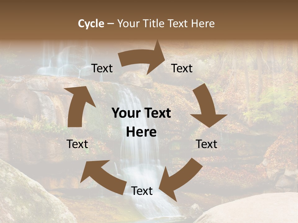 Yellow Pond Ukrainian PowerPoint Template