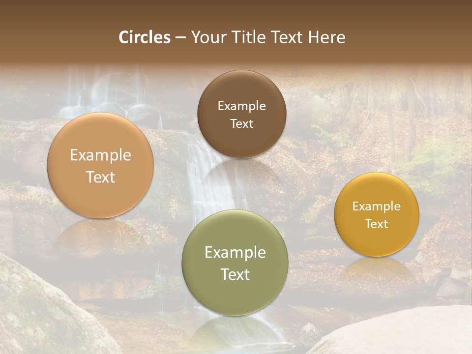 Yellow Pond Ukrainian PowerPoint Template