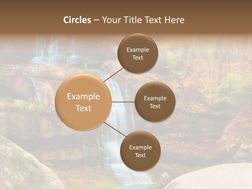 Yellow Pond Ukrainian PowerPoint Template