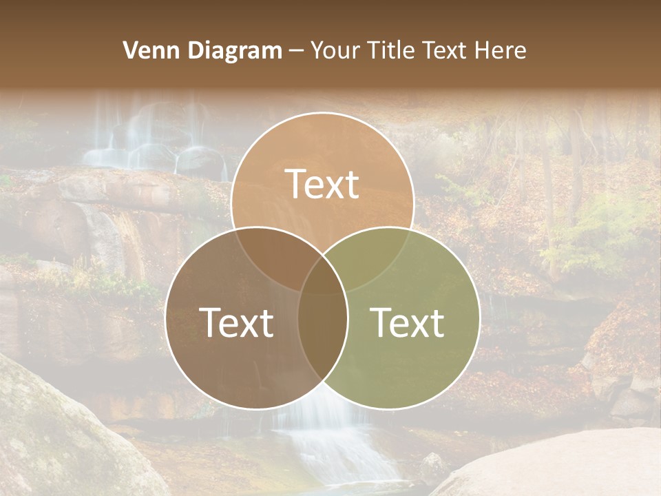 Yellow Pond Ukrainian PowerPoint Template