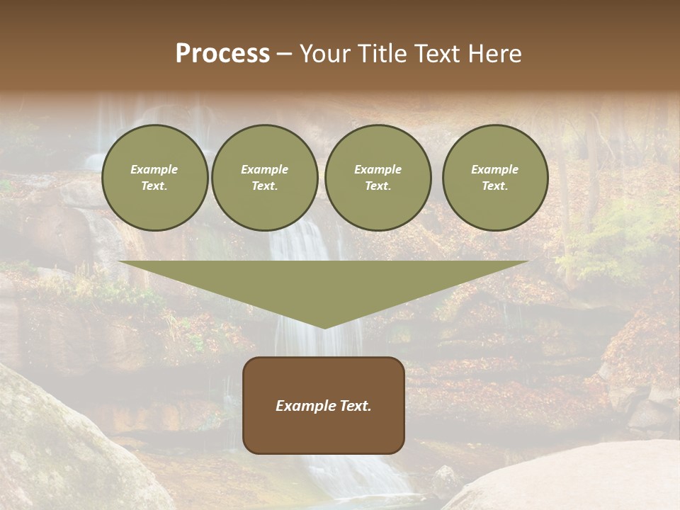 Yellow Pond Ukrainian PowerPoint Template