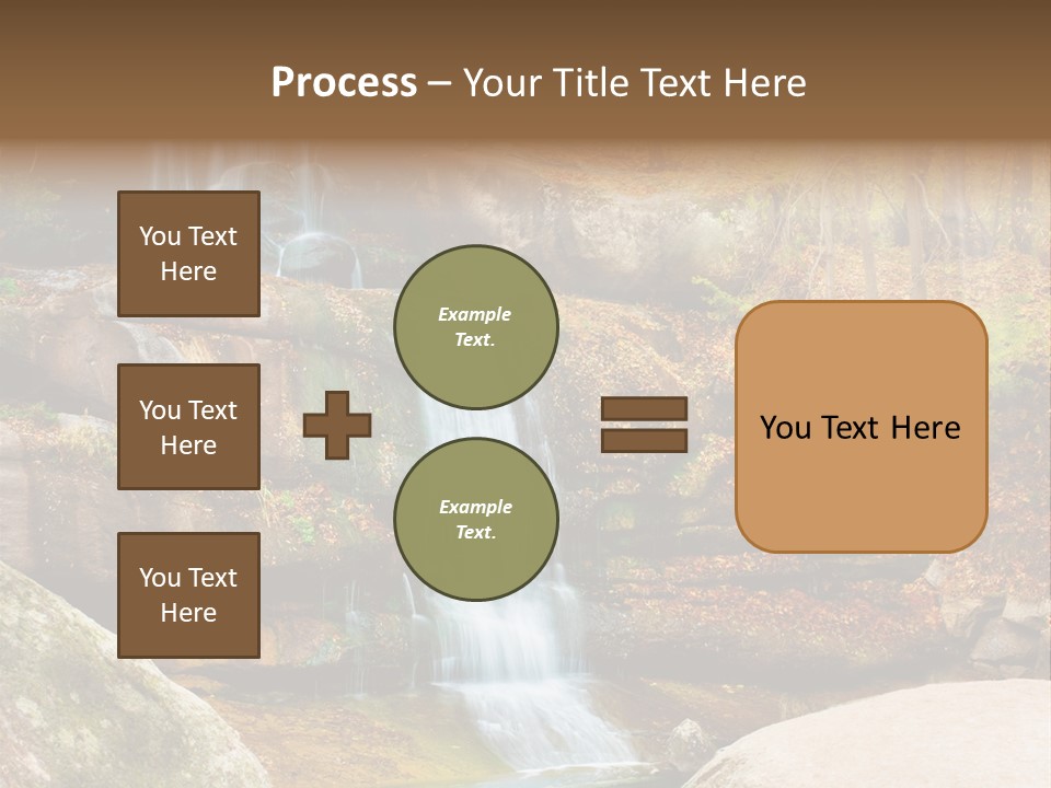 Yellow Pond Ukrainian PowerPoint Template