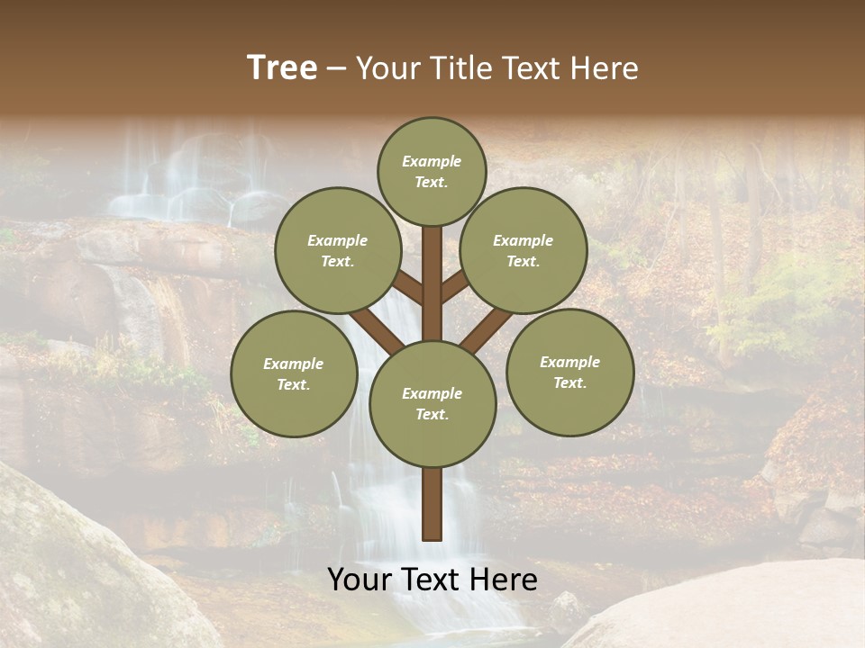 Yellow Pond Ukrainian PowerPoint Template