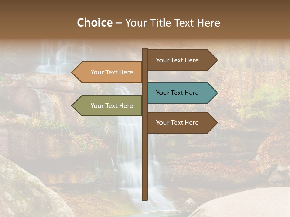 Yellow Pond Ukrainian PowerPoint Template