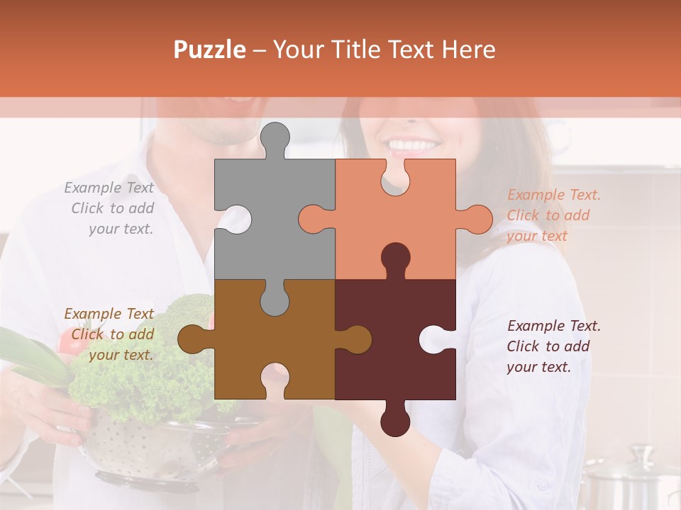 Beautiful Healthy Work PowerPoint Template