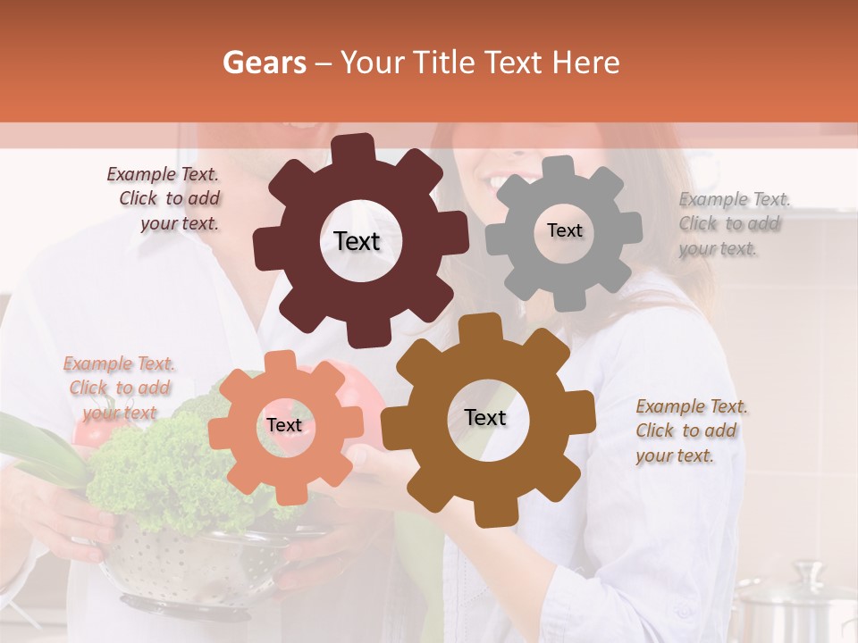 Beautiful Healthy Work PowerPoint Template