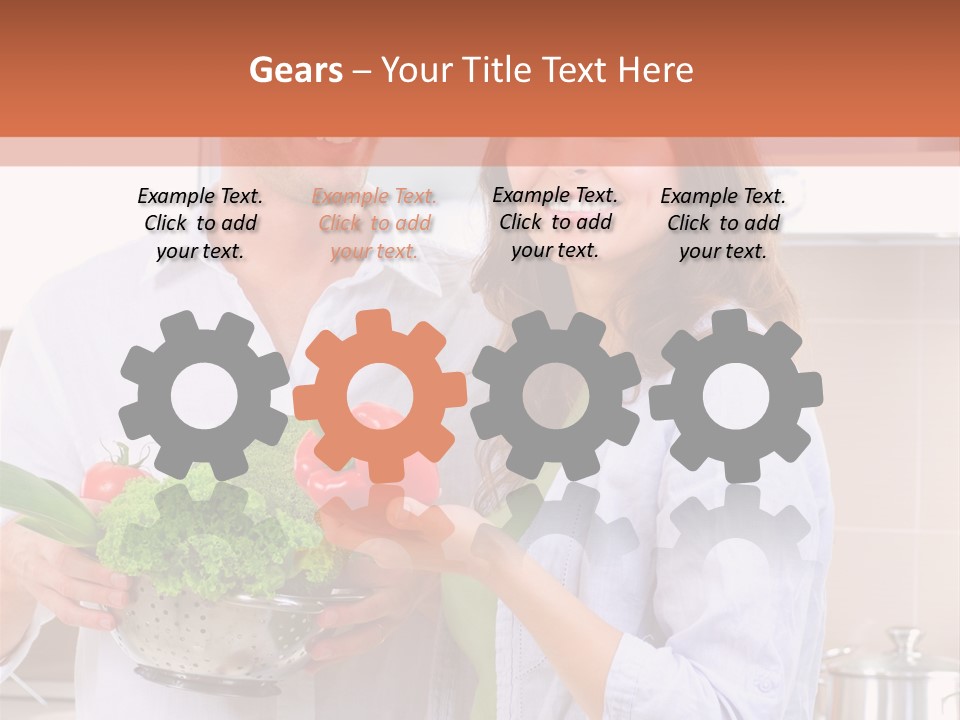 Beautiful Healthy Work PowerPoint Template