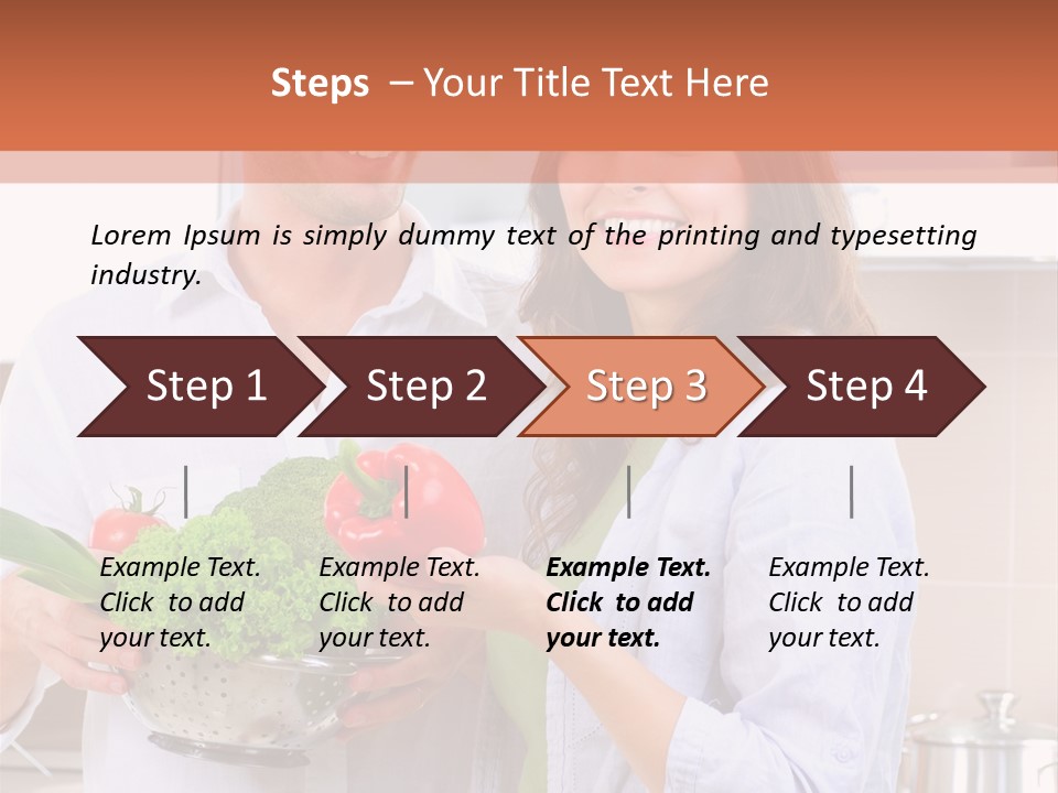 Beautiful Healthy Work PowerPoint Template
