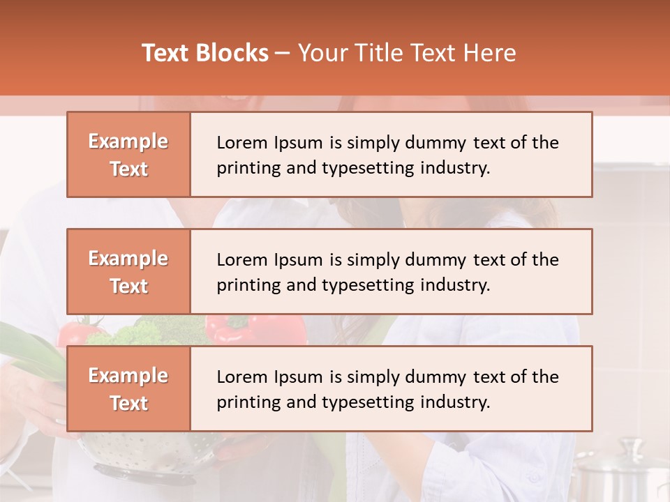 Beautiful Healthy Work PowerPoint Template