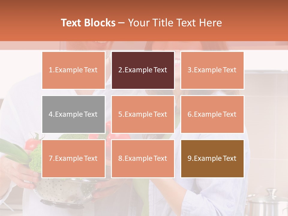 Beautiful Healthy Work PowerPoint Template
