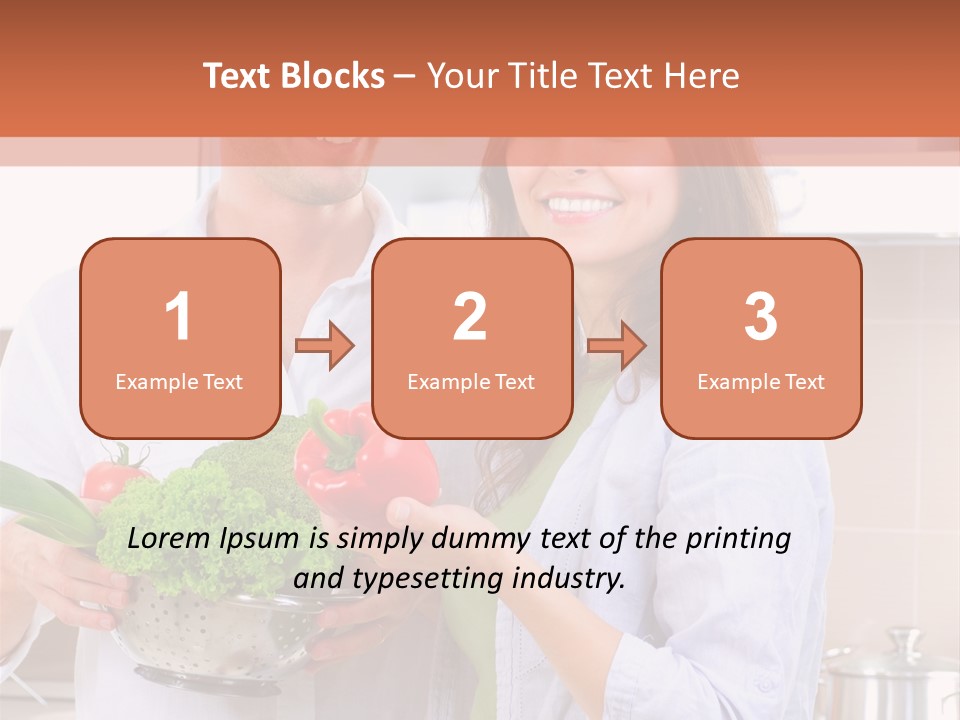 Beautiful Healthy Work PowerPoint Template