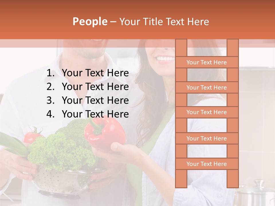 Beautiful Healthy Work PowerPoint Template