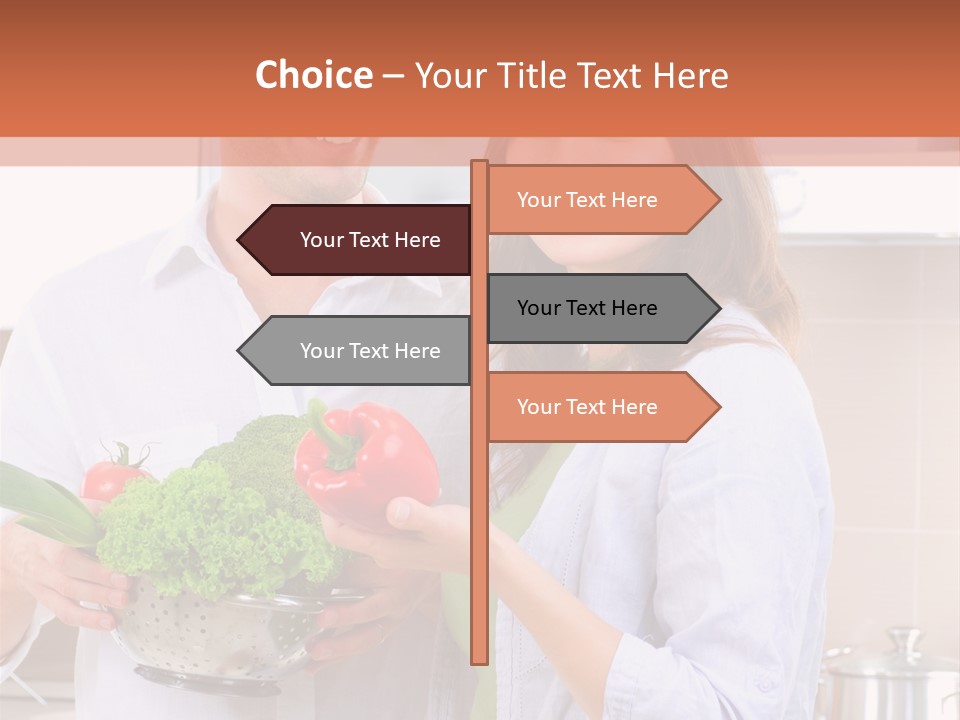 Beautiful Healthy Work PowerPoint Template