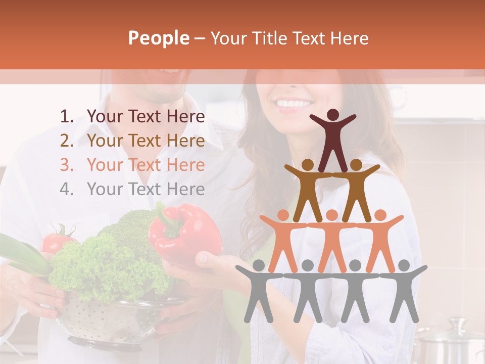 Beautiful Healthy Work PowerPoint Template