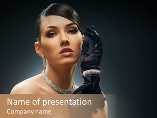 Art Sensuality Fascinating PowerPoint Template