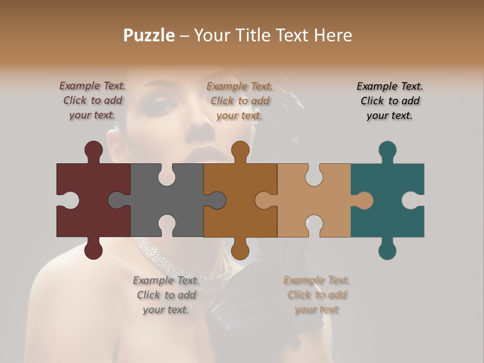 Art Sensuality Fascinating PowerPoint Template