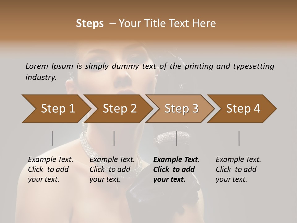 Art Sensuality Fascinating PowerPoint Template