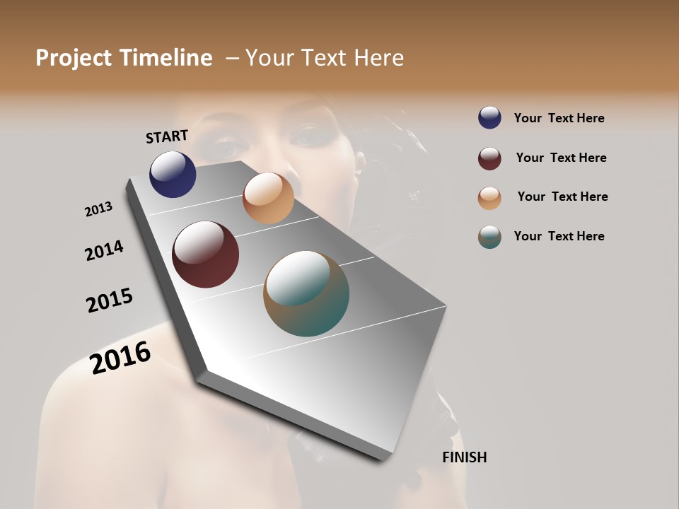 Art Sensuality Fascinating PowerPoint Template