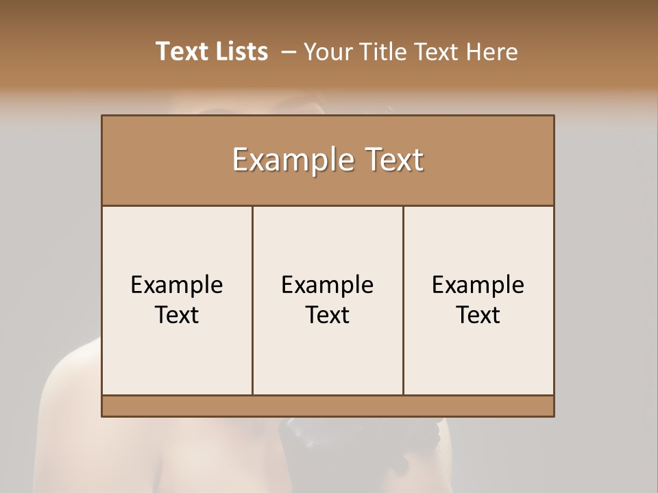 Art Sensuality Fascinating PowerPoint Template