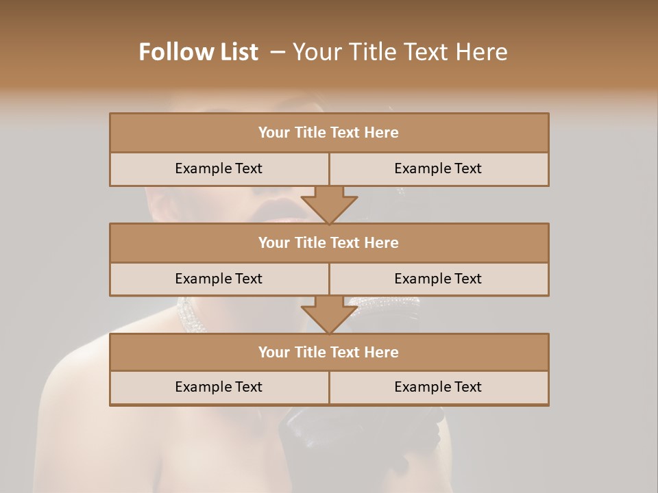 Art Sensuality Fascinating PowerPoint Template