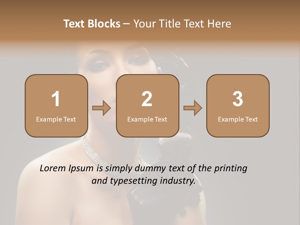 Art Sensuality Fascinating PowerPoint Template